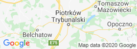 Piotrkow Trybunalski map